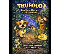 Trufolo Bedtime Stories & Coloring Book: Calm Bedtime Stories for Kids | Spanish-English Bilingual