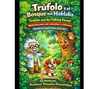 Trúfolo y el Bosque que Hablaba: Historias para reír, escuchar y colorear