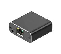 Trufolxiaz 1 A 2 RJ45 Splitter RJ45 Ethernet Extension Adapter Cat5/Cat5e/Cat6/Cat7 Conector Cable Estable Y Confiable Caja Establecida