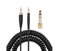 Trufolxiaz Cable Cable Auricular 3.5 Mm para Auriculares M40X M50X M60X Gamings Soporte Dispositivo Ancho OFC OFC Corre CILLO COLLADO GOLADO REEMPLAZAR Cable Auriculares Perdido O Dañado