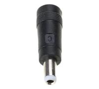 Trufolxiaz DC3.5x1.35 Mm Confiable A DC5.5x2.5 Mm Reemplazo del Adaptador del Convertidor Masculino para Conector del Conector del Cable Cámara del Enrutador Portátil para Varios Dispositivos