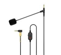 Trufolxiaz Nylon Trenzado 3.5 Mm A 3.5 Mm Cable Auriculares Boom Cable Micrófono para 1000xm5 XM4 Auriculares Cable Sonido Transparente Controlador 2 Metros