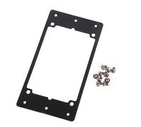 Trufolxiaz Soporte Metal 2U para Suministros Montaje Forma Segura En Factor Formulario para Los Casos PC Suprupe Fuente Alimentación