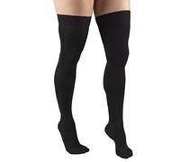 Truform 8868bl-xl cerrado en los dedos médica clásica 20 - 30 mmHg Muslo alta - con silicona Dot Top - Size- XL & # 44; Color- Negro