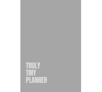 Truly Tiny Planner: tiny but mighty