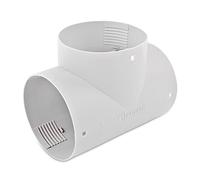 Truma Pieza en T para tubos de aire caliente gris para TS de 65 mm