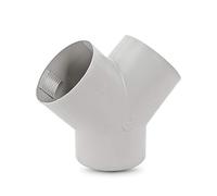 Truma Pieza en Y para tubos de aire caliente gris para TS de 65 mm pieza en Y (1)