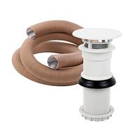 Truma SL3002 - Chimenea de escape de 65 mm para calefactores, campanas extractoras + manguera aislante de 3 m para caravanas y autocaravanas