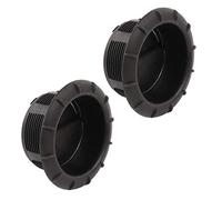 Truma Tubo de aire caliente de 65 mm con cierre (2 negros).