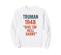Truman 1948 Give Em Hell Harry Historia política Sudadera