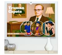 Truman Capote (hochwertiger Premium Wandkalender 2026 DIN A2 quer), Kunstdruck in Hochglanz: Hommage an den Autor, der den Tatsachenroman erfand