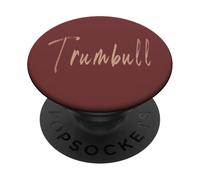 Trumbull Connecticut Vintage diseño Elegante PopSockets PopGrip Adhesivo