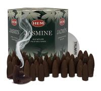 TRUMIRI Conos De Incienso De Reflujo De Jazmνn Para Cascada Y Estera Paquete Inciensos Aromaticos|Incienso|Inciense|Insienso