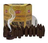 TRUMIRI Conos De Incienso De Reflujo Palo Santo Para Cascada Y Estera Paquete Inciensos Aromaticos|Incienso|Inciense|Insienso