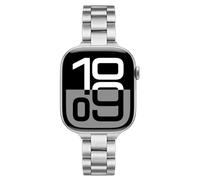 TRUMiRR Reemplazo para Apple Watch Series 9 8 7 41mm Pulsera mujer, Pulsera delgada de acero inoxidable Reemplazo del cinturón femenino para iWatch SE Series 9 8 7 6 5 4 3 2 1 41mm 40mm 38mm