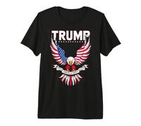 Trump 2024 Eagle USA Flag Take America Back Camiseta Premium