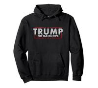 Trump 2024 Sin impuestos sobre las puntas bandera de Estados Unidos vintage Sudadera con Capucha