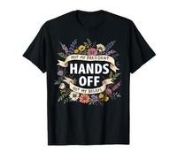 Trump Floral Resiste No Mi Presidente Manos Fuera de la Protesta Camiseta