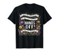 Trump Floral Resiste No Mi Presidente Manos Fuera de las Mujeres de Protesta Camiseta