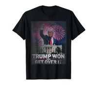 Trump ganó Get Over It 2024 Camiseta
