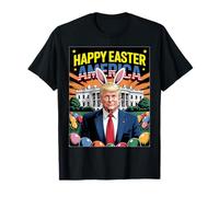 Trump Happy Easter Bunny Egg Hunt Cute Spring Funny Day Camiseta