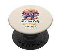 Trump Nacho Gulf No More EST 2025 Dicho Divertido Hombres Mujeres PopSockets PopGrip Adhesivo