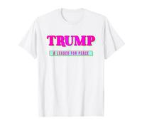 Trump Peace President Trump A Leader For Peace Camiseta