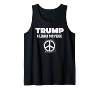 Trump Peace President Trump A Leader For Peace Camiseta sin Mangas