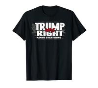 Trump tenía razón sobre todo - Trump 2022 American Flag Camiseta