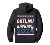 Trump Vance 2024 Donald Trump J.D. Vance Outlaw Hillbilly Sudadera con Capucha
