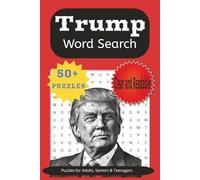 Trump Word Search Puzzle Book: Word Search with Easy to Read Print about Trump, US President, American President and More | 6x9 inches, 110 pages | ... for Vacations, Holidays and Free Times