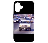 Trump y Fat Vance Persecución de Obama Meme Carcasa para iPhone 16