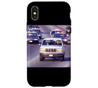 Trump y Fat Vance Persecución de Obama Meme Carcasa para iPhone X/XS