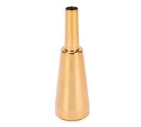 Trumpet Mouthpiece 3C, Metal Material for Rich Sonorous Sound, Thicker and Heavier for Darker Tone, Silver Plated for Long Lasting Luster, Replaceable Instrument Part (Gold)