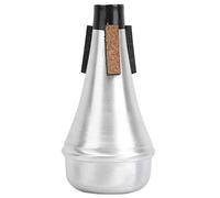 trumpet mute,cup mute trumpet Trumpet Mute Straight Beginner Practice Silencer Universal Aluminum Alloy M25 Silver S trumpet mute silencer