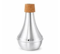 Trumpet Mute Trompeta Portátil Cornet Horn Cuerda de Práctica de Aluminio Mute Silenciador para Instrumento