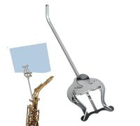 Trumpet Sheet Music Holder, trompeta Lyre Sheet Music Holder - Clip de hoja de metal,Abrazadera de puntuación musical portátil para la práctica de la banda de marcha principiantes