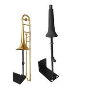 Trumpet Wall Mount, Musical Instrument Hanger Rack, Support Bracket Hook, Secure Stand for Brass Horn Display and Storage, Music Room, Studio, Bedroom, Living, Rehearsal Space 6,46 x 3,35 x 9,06