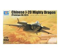 Trumpeter 001665 1/72 J-20 Migthy Dragon, prototipos 2011.