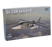 Trumpeter 001673 - Maqueta de plástico 1/72 SU-24M Fencer D, Rojo/Blanco