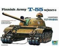 Trumpeter 00341 - 1:35 Tanque Finlandés T-55 Con Desminador - Nuevo