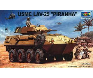 Trumpeter 00349-1 :3 5 Usmc LAV-25'' Piraña 2'' - Nuevo