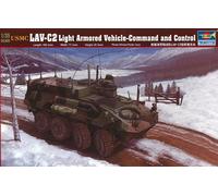 Trumpeter 00371 - 1:35 Vehículo De Comando Y Control USMC LAV-C2 - Nuevo