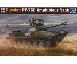 Trumpeter 00381-1 :3 5 Rusos PT-76B - Nuevo
