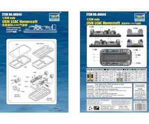 Trumpeter 006644 1/350 USN LCAC Hovercraft Maqueta Mediana