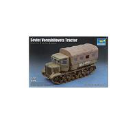 Trumpeter 07110 - 1:72 Tractor Soviético Voroshilovets - Nuevo