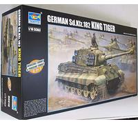 Trumpeter 00910 German King Tiger 2 in 1 - Tanque Miniatura (Escala 1:16)