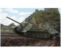 1/16 Soviet SU-100 self-propelled artillery / full interior (00915) (japan import) , color/modelo surtido