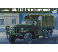 Trumpeter 01001-1 :3 5 ZIL-157 6x6 Soviético Militar Camión - Nuevo