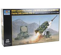Trumpeter 01022 Kit Modelo M901 El Lanzamiento de la estación y AN/MPQ-53 Equipo de Radar del Sistema de MIM-104 Patriot Pac-2 Sam, Gris